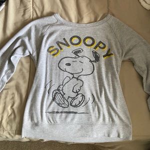 Reversible Snoopy Sweater